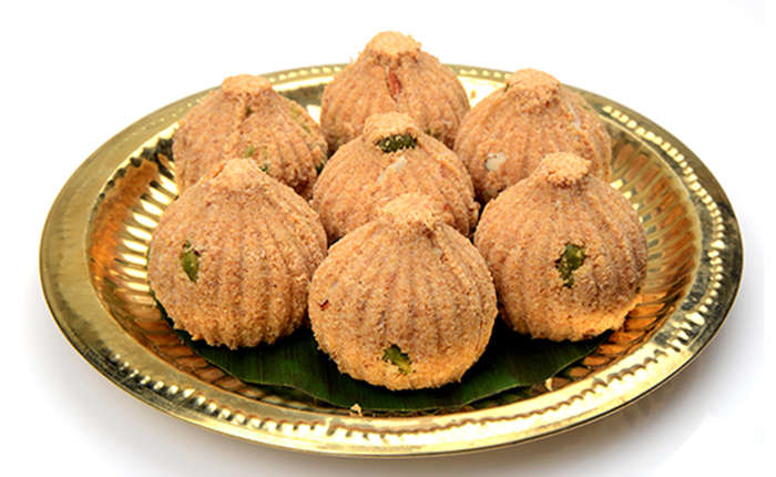 A plates of oats modak